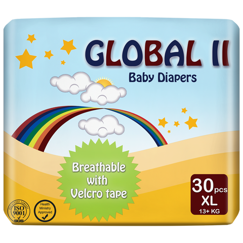 Global Baby Diapers 30 - XL