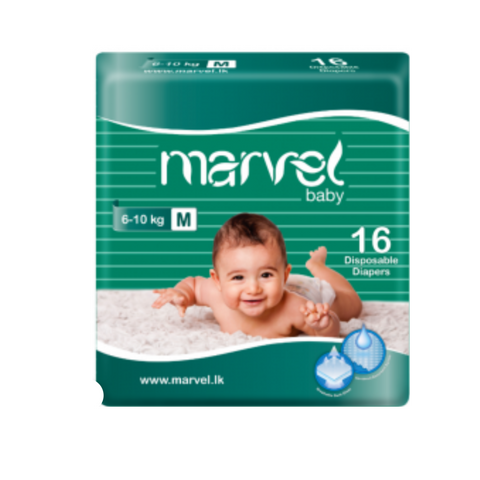 Marvel Baby Diapers 16Pax - Medium
