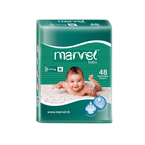 Marval Baby Tape Diaper 48 - M
