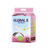 Global Baby Diapers 16 - M